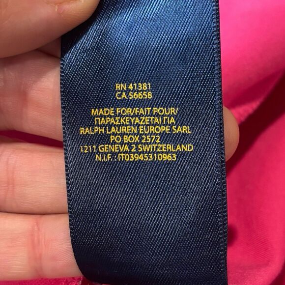 Polo Ralph Lauren Girls Dress 2/2T Pink Sleeveless Drop Waist Fit Flare - Picture 6 of 6